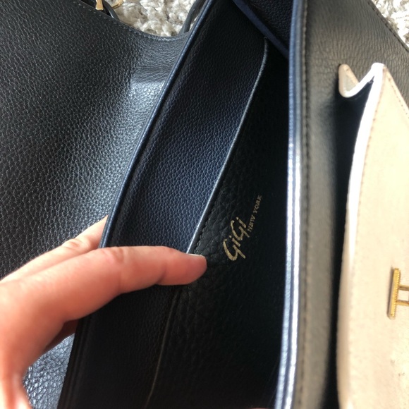 GiGi New York Abigail Crossbody Cognac Croco - Picture 6 of 8